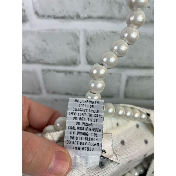 Cathy Daniels One piece Sweater Set Tank and Sweater Black and White Size 1X - Picture 4 of 5